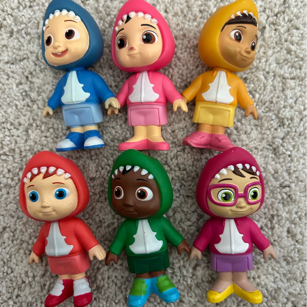Colorful Kids Toy Figures Set